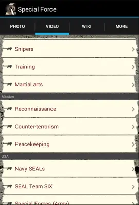 Special Force android App screenshot 14