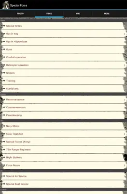 Special Force android App screenshot 8